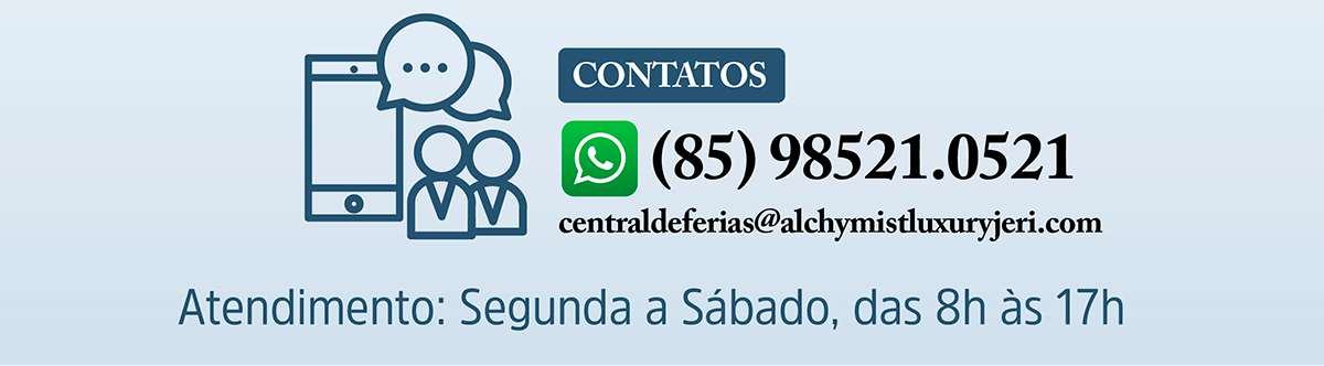 Atendimento: Segunda a Sábado, das 8h às 17h contato (85) 98521.0521